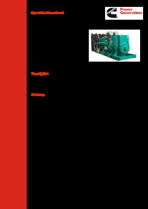 Groupes électrogènes à diesel Cummins C2000D5EB