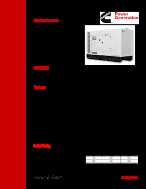 Groupes électrogènes à diesel Cummins C200D2R
