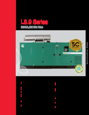 Groupes électrogènes à diesel Cummins C250D5P