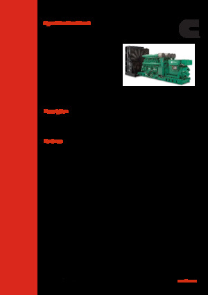 Groupes électrogènes à diesel Cummins C3500 D6
