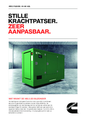 Groupes électrogènes à diesel Cummins C55D5EQ