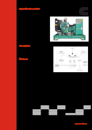 Groupes électrogènes à diesel Cummins C90D6