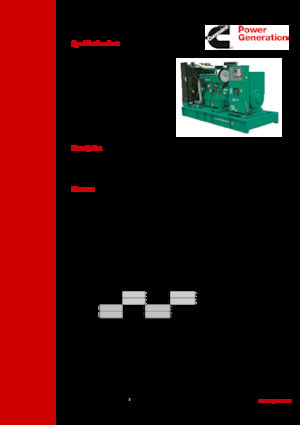Groupes électrogènes à diesel Cummins C500D5E