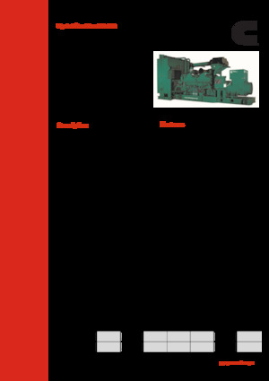 Groupes électrogènes à diesel Cummins DQKAB