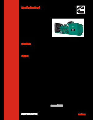 Groupes électrogènes à diesel Cummins DQKAD
