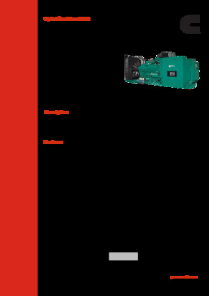 Groupes électrogènes à diesel Cummins DQKAH