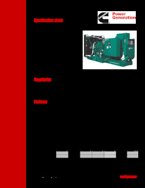 Groupes électrogènes à diesel Cummins DQPAA