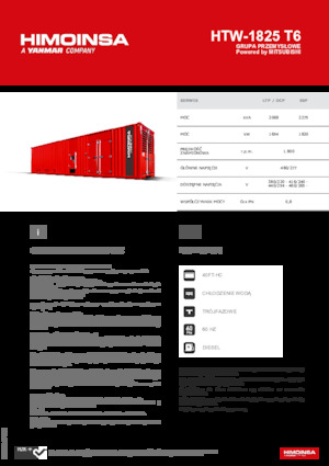Groupes électrogènes à diesel HIMOINSA HTW-1825 T6