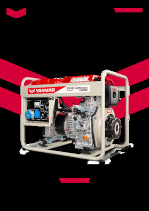 Groupes électrogènes à diesel Yanmar YDG3700N