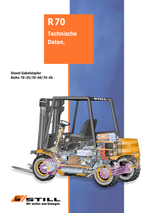 Chariots élevateurs frontaux diesel Still R 70-45