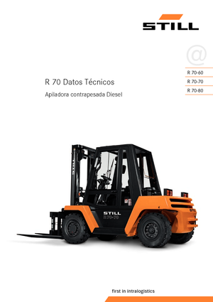 Chariots élevateurs frontaux diesel Still R 70-80