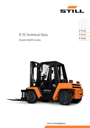 Chariots élevateurs frontaux diesel Still R 70-80