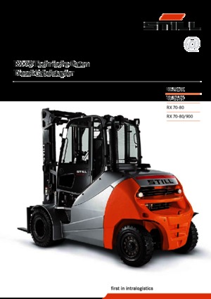 Chariots élevateurs frontaux diesel Still RX 70-80/900