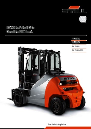 Chariots élevateurs frontaux diesel Still RX 70-80/900