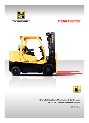 Chariots élevateurs frontaux diesel Hyster S7.0FT