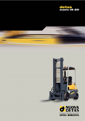 Chariots élevateurs frontaux diesel Nuova Detas Sherpa 20