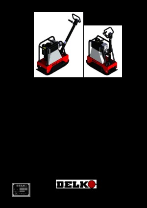 Plaques vibrantes réversibles Delko SRD 28 F