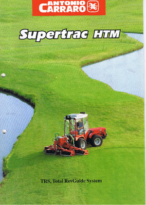 Véhicules communaux multi-usages à diesel diesel Carraro Supertrac 5400 HTM