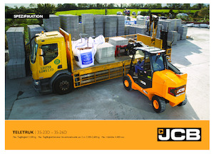 Chariot Élévateur Télescopique JCB TLT35-23D 