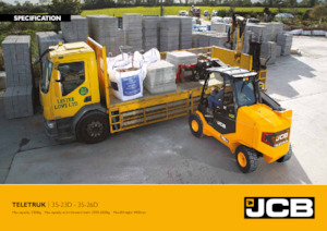 Chariot Élévateur Télescopique JCB TLT35-23D 