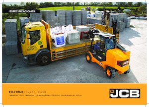 Chariot Élévateur Télescopique JCB TLT35-26D 