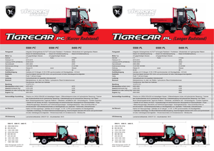 Tracteurs municipaux Carraro Tigrecar 8400 cc (PL)