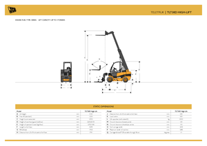 Chariot Élévateur Télescopique JCB TLT30
