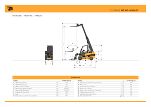 Chariot Élévateur Télescopique JCB TLT30
