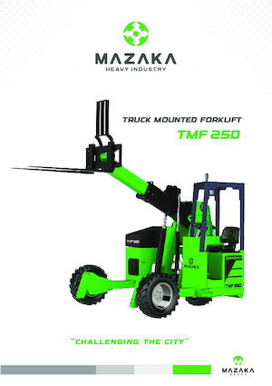 Chariots élévateurs  embarqués diesel MAZAKA TMF 25D 