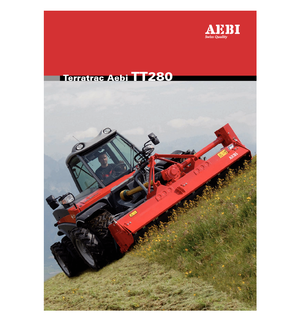 Véhicules communaux multi-usages à diesel diesel Aebi TT 280