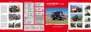 Véhicules communaux multi-usages à diesel diesel Lindner Unitrac 102 S