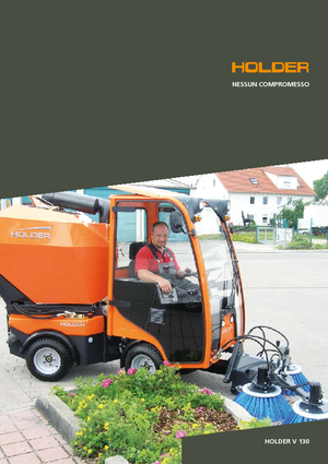 Véhicules communaux multi-usages à diesel diesel Holder V 130