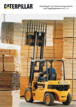 Chariots élevateurs frontaux diesel Caterpillar VC 60 E