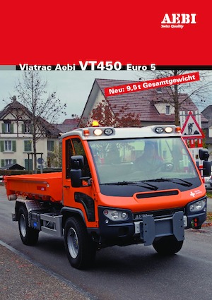 Véhicules communaux multi-usages à diesel diesel Aebi VT 450 Vario