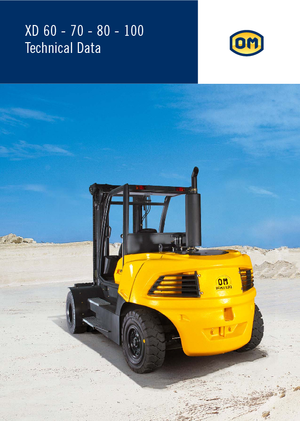 Chariots élevateurs frontaux diesel OM XD 80