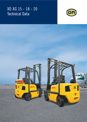 Chariots élevateurs frontaux diesel OM XD 18