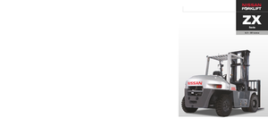Chariots élevateurs frontaux diesel Nissan ZX 80