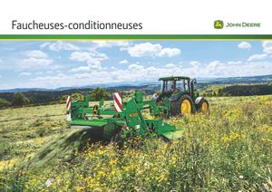 Faucheuses  frontales, disques avec conditionneurs John Deere 131
