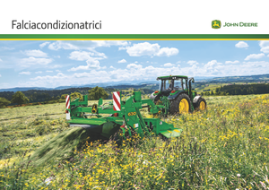 Faucheuses  frontales, disques avec conditionneurs John Deere 131