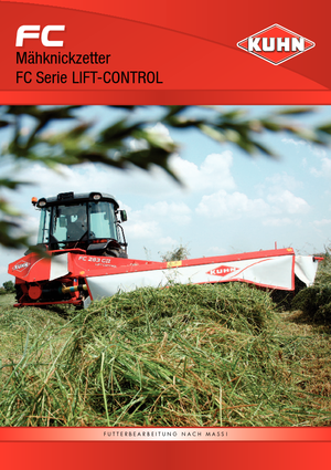 Faucheuses  arrières disques avec conditionneurs Kuhn FC 243 R-GII