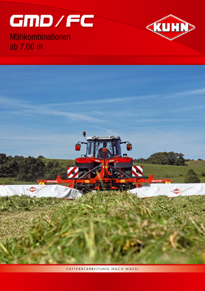 Faucheuses-conditionneuses à disques rotatifs Kuhn FC 883 FF-RA