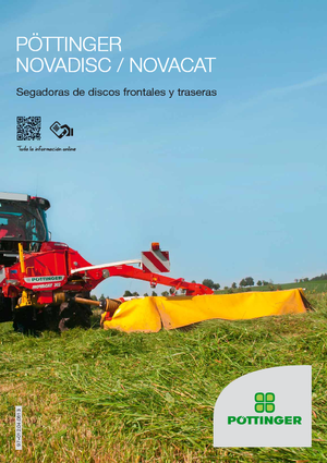 Faucheuses  frontales, disques avec conditionneurs Pöttinger NovaCat 351 Alpha Motion ED