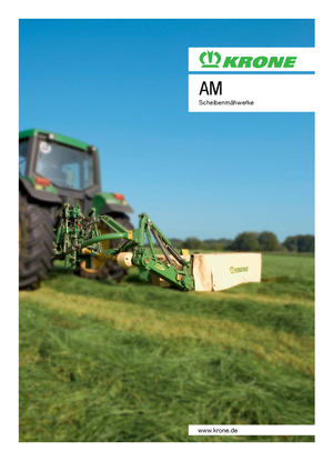 Faucheuses  arrières disques sans conditionneurs Krone AM 283 S