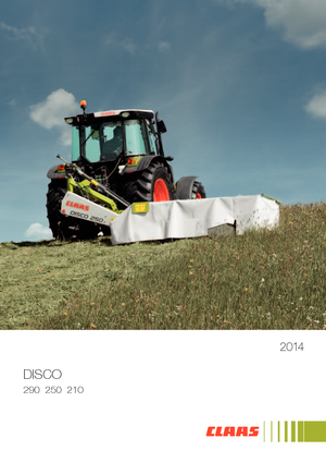 Faucheuses  arrières disques sans conditionneurs Claas Disco 210