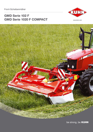 Faucheuses  frontales, disques sans conditionneurs Kuhn GMD 702 F