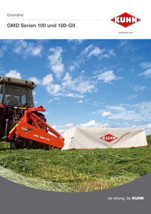 Faucheuses  arrières disques sans conditionneurs Kuhn GMD 700 GII