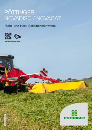 Faucheuses  arrières disques sans conditionneurs Pöttinger NovaCat 402