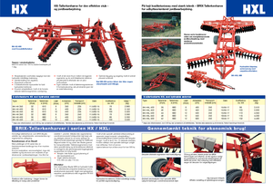 Herse à disques en zinc Brix BK-HX 450