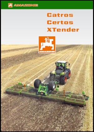 Herse à disques en zinc Amazone Catros XL 3003 