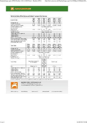 Herse à disques en zinc Amazone Catros* 6001-2 RW